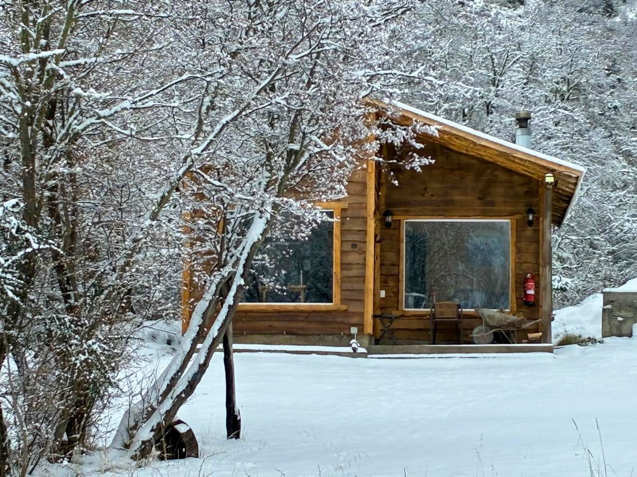 Cabañas Patagonino en Invierno en Cochrane